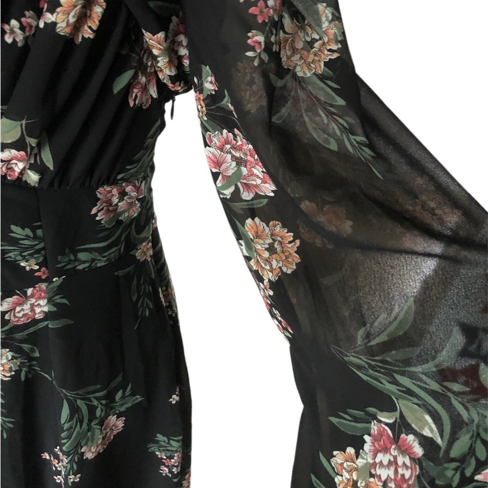 ASTR Floral Button Up Midi Dress - Picture 2 of 6